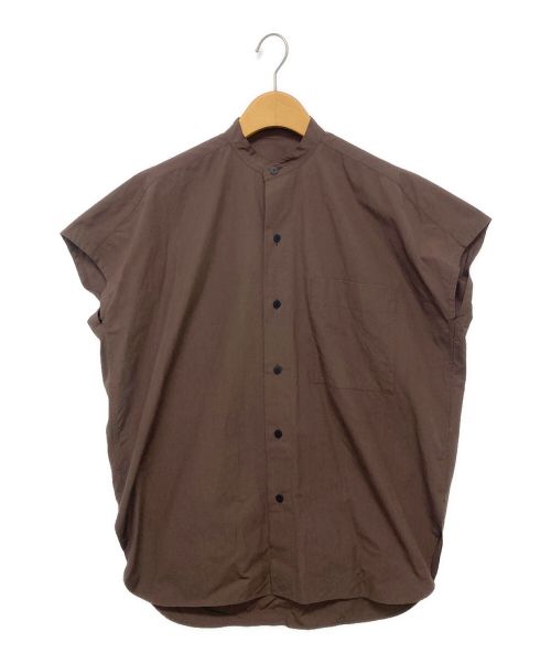 YLEVE（イレーヴ）YLEVE (イレーヴ) COTTON TYPEWRITER SH ブラウン サイズ:1の古着・服飾アイテム