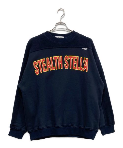 STEALTH STELL'A（ステルスステラ）STEALTH STELL'A (ステルスステラ) スウェット ネイビー サイズ:2の古着・服飾アイテム