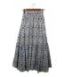 furfur (ファーファー) シノワズリープリントスカート ブルー サイズ:ONE SIZE：7800円