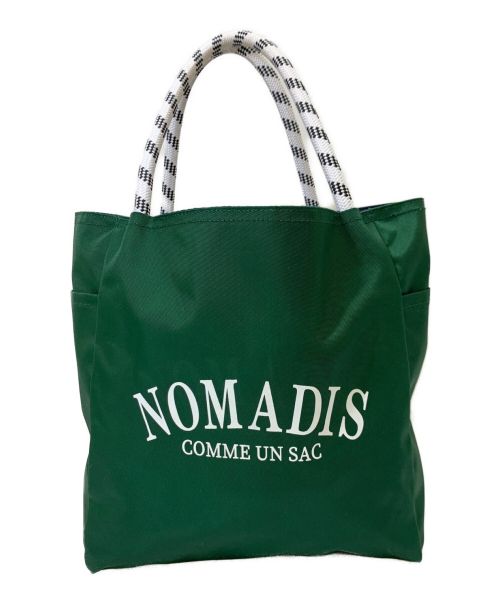 NOMADIS（ノマディス）NOMADIS (ノマディス) リバーシブル ミニ トートバッグ グリーン サイズ:-の古着・服飾アイテム