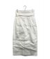 HER LIP TO (ハーリップトゥ) high-waisted denim effect skirt/ハイウエスティド デニム エフェクト スカート ホワイト サイズ:M：3980円