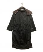 International Galleryインターナショナルギャラリー）の古着「2カラーモッズコート」｜ブラック