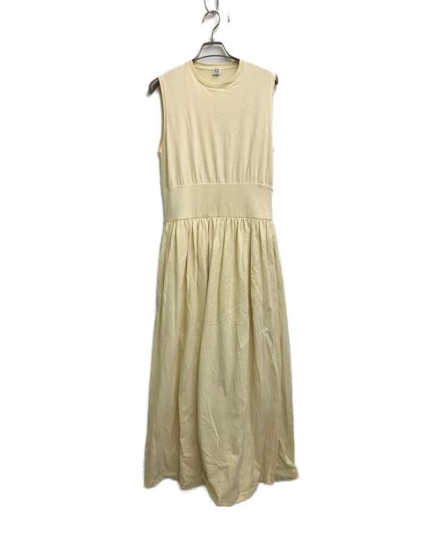 toteme（トーテム）toteme (トーテム) スリーブレスコットンTEEドレス イエロー サイズ:SIZE Sの古着・服飾アイテム