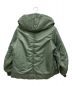 BACON (ベーコン) ミリタリーライクボンバージャケット セージグリーン サイズ:L：17800円