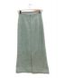 anuans (アニュアンス) ツイードナロースカート グリーン サイズ:S：5000円