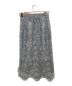 FRAY ID (フレイ アイディー) シアーラメフラワーレーススカート グレー サイズ:1：8800円