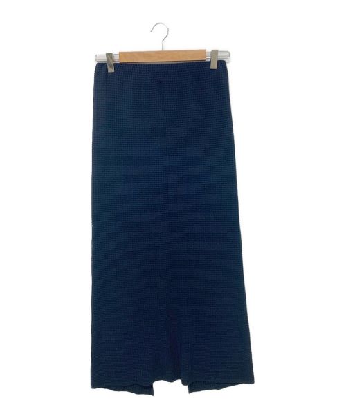 MADISON BLUE（マディソンブルー）MADISON BLUE (マディソンブルー) ワッフルスカート ネイビー サイズ:01(S)の古着・服飾アイテム