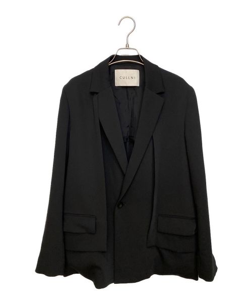 CULLNI（クルニ）CULLNI (クルニ) 22SS シングルテーラードジャケット ブラック サイズ:1の古着・服飾アイテム