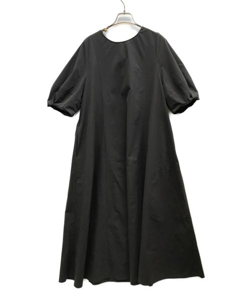 UNFILO（アンフィーロ）UNFILO (アンフィーロ) MOVETECH ランタンスリーブワンピース グレー サイズ:XLの古着・服飾アイテム