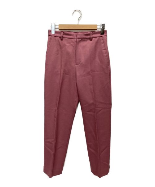 IENA（イエナ）IENA (イエナ) Organic Wool ストレートパンツ ピンク サイズ:36の古着・服飾アイテム