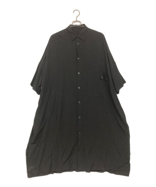 Y's（ワイズ）Y's (ワイズ) シャツワンピース ブラック サイズ:2の古着・服飾アイテム
