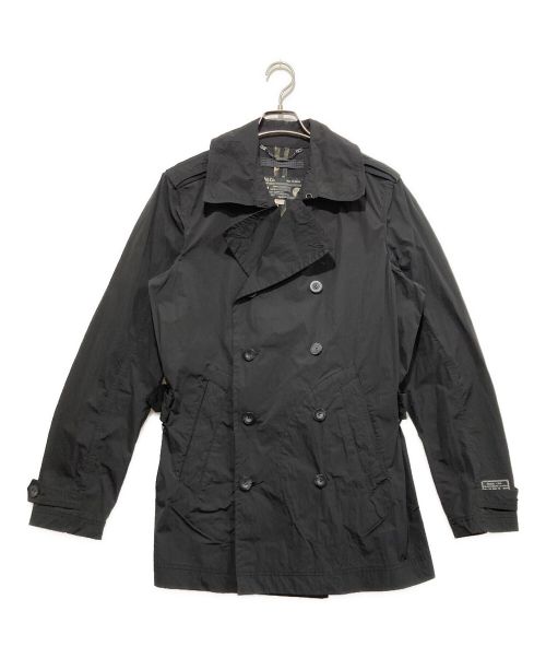 DIESEL（ディーゼル）DIESEL (ディーゼル) トレンチコート ブラック サイズ:Lの古着・服飾アイテム