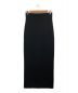 e BIOTOP Lingerie（ヨー ビオトープ ランジェリー）の古着「Knit tight long skirt」｜ブラック