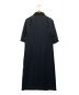 JIL SANDER (ジルサンダー) ショートスリーブロングビスコースシャツ ブラック サイズ:36：49800円