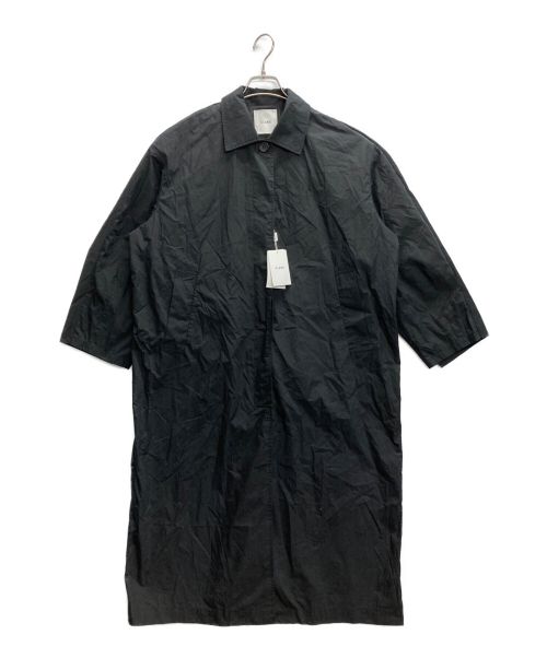 CLANE（クラネ）CLANE (クラネ) バックフリルシングルコート ブラック サイズ:1の古着・服飾アイテム