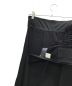 中古・古着 INella (イネラ) サイドベルテッドアシメスカート ブラック サイズ:2：5800円