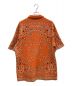 ALANUI (アラヌイ) Bandana-jacquard Cotton Shirt バンダナ ジャガード コットン シャツ オレンジ サイズ:L：27800円