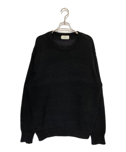 HERILL（ヘリル）HERILL (ヘリル) Cottoncode Crewneck ブラック サイズ:3の古着・服飾アイテム
