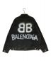BALENCIAGA（バレンシアガ）の古着「Spray Paint BB Logo Denim Jacket」