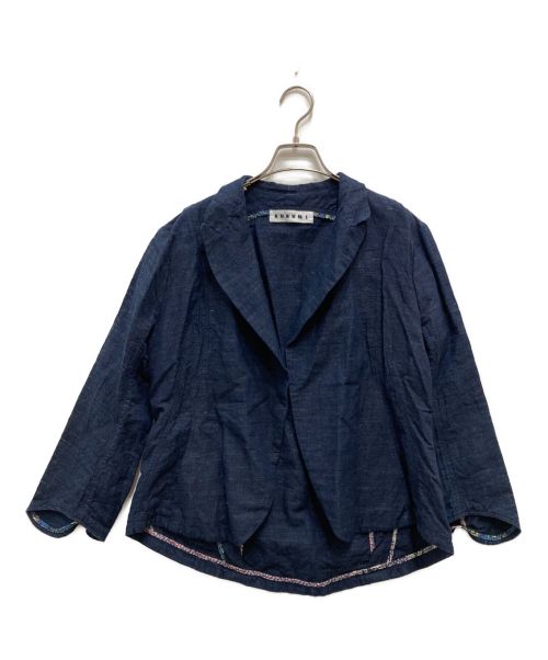 kurumi（クルミ）kurumi (クルミ) トッパージャケット インディゴ サイズ:表記無し(実寸サイズをご参照下さい)の古着・服飾アイテム