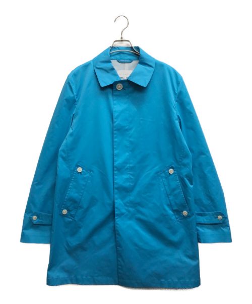 MACKINTOSH PHILOSOPHY（マッキントッシュフィロソフィー）MACKINTOSH PHILOSOPHY (マッキントッシュフィロソフィー) ステンカラーコート ブルー サイズ:SIZE 40の古着・服飾アイテム