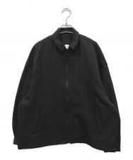 NO CONTROL AIR (ノーコントロールエアー) HIGH TWISTED POLYESTER LIGHT WEIGHT KERSEY SHIRTS BLOUSON ブラック サイズ:S