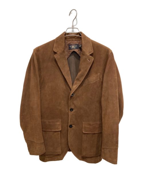 RRL（ダブルアールエル）RRL (ダブルアールエル) スウェードジャケット ブラウン サイズ:Sの古着・服飾アイテム