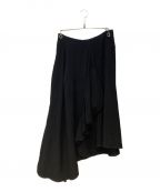 COMME des GARCONSコムデギャルソン）の古着「変形スカート」｜ブラック
