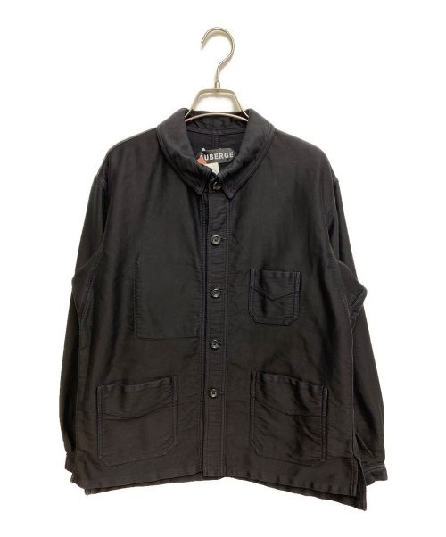 AUBERGE（オーベルジュ）AUBERGE (オーベルジュ) シャルボンダイ モールスキンジャケット ブラック サイズ:40の古着・服飾アイテム