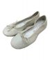travel shoes by chausser（トラベルシューズバイショセ）の古着「バレエシューズ」｜ホワイト