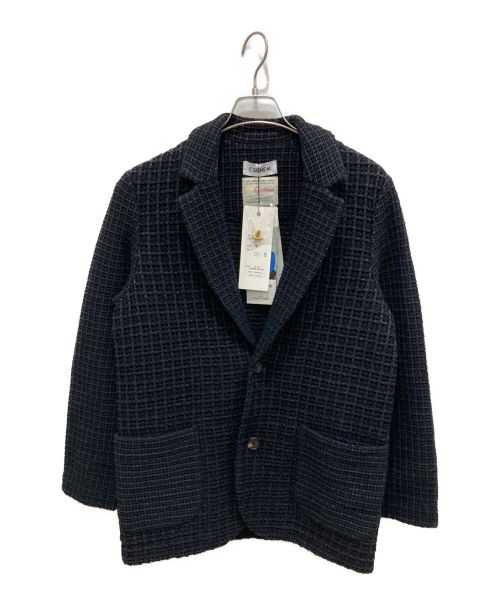 Coohem（コーヘン）Coohem (コーヘン) Yonetomi (ヨネトミ) ツイードテーラードジャケット ブラック サイズ:M 未使用品の古着・服飾アイテム