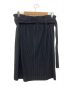 HOMME PLISSE ISSEY MIYAKE (オムプリッセ イッセイ ミヤケ) プリーツレイヤードラップスカート ブラック サイズ:-：20800円