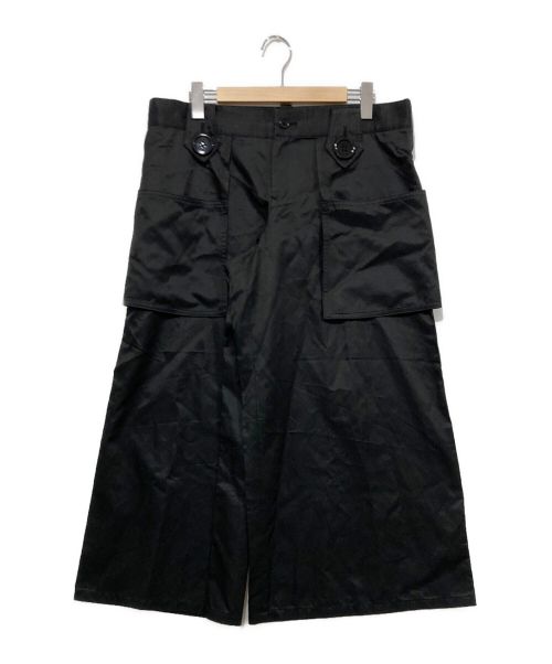 LIMI feu（リミフゥ）LIMI feu (リミフゥ) デザインポケットパンツ ブラック サイズ:Sの古着・服飾アイテム