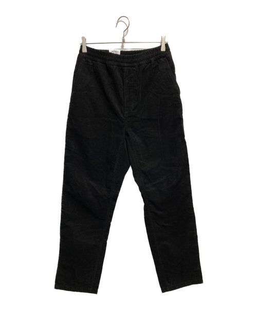 Carhartt WIP（カーハート）Carhartt WIP (カーハートダブリューアイピー) コーデュロイフリントパンツ ブラック サイズ:M 未使用品の古着・服飾アイテム