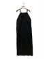 DOUBLE STANDARD CLOTHING (ダブルスタンダードクロージング) 二浴染めジャンパースカート ブラック サイズ:36：6000円