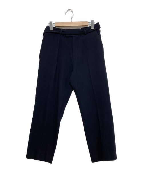 SEEALL（シーオール）SEEALL (シーオール) SIDE BELT PANTS ネイビー サイズ:46の古着・服飾アイテム