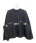 MM6 Maison Margiela（エムエムシックス メゾンマルジェラ）の古着「Cotton Sweat Shirt」｜ブラック