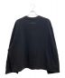 MM6 Maison Margiela (エムエムシックス メゾンマルジェラ) Cotton Sweat Shirt ブラック サイズ:S 未使用品：34800円