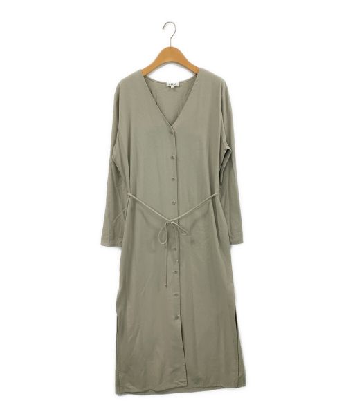 OZMA（オズマ）OZMA (オズマ) SIDE SLIT DRESS ベージュ サイズ:Mの古着・服飾アイテム