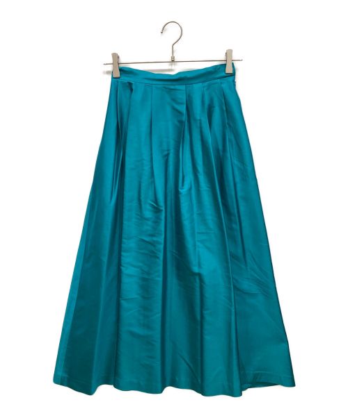 MYLAN（マイラン）MYLAN (マイラン) シルクシャンタンスカート グリーン サイズ:Sの古着・服飾アイテム