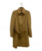 BURBERRY LONDONバーバリー ロンドン）の古着「ウールカシミヤシングルコート」｜キャメル