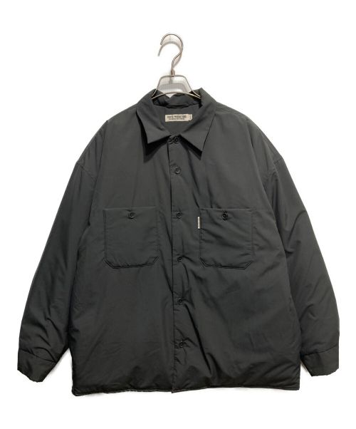 COOTIE PRODUCTIONS（クーティープロダクツ）COOTIE PRODUCTIONS (クーティープロダクツ) Padded Error Fit Work Shirt Jacket グレー サイズ:Sの古着・服飾アイテム