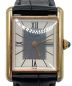 Cartier（カルティエ）の古着「腕時計 マストタンクヴェルメイユ」｜ホワイト×グレー