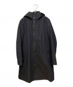 BURBERRYバーバリー）の古着「Detachable Warmer Cotton Gabardine Coat」｜ブラック