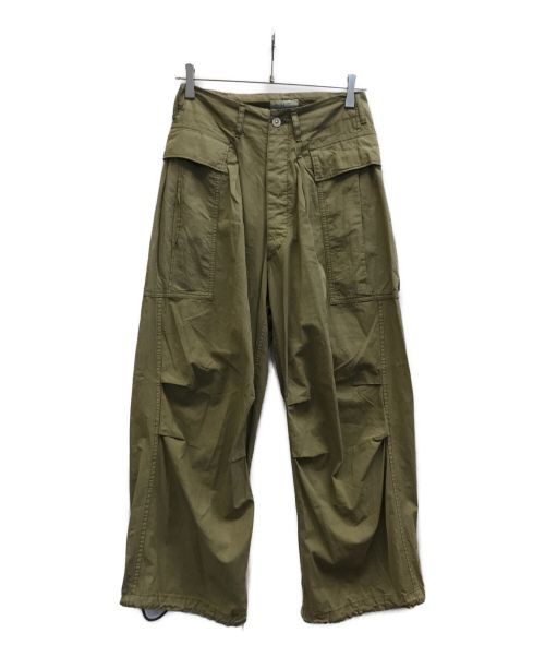 HERILL（ヘリル）HERILL (ヘリル) Cargo Pants カーキ サイズ:SIZE 00の古着・服飾アイテム