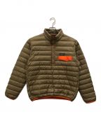 Patagoniaパタゴニア）の古着「Down-SnapT Pullover」｜カーキ