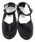 中古・古着 drogheria Crivellini (ドロゲリアクリベリーニ) Velvet One Strap Shoes ブラック サイズ:36：4800円