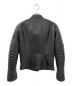 CELINE (セリーヌ) ライダースジャケット ブラック サイズ:38：59800円