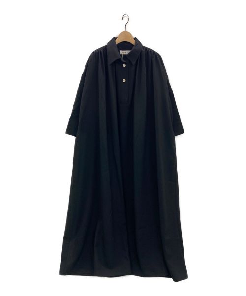 HeRIN.CYE（ヘリンドットサイ）HeRIN.CYE (ヘリンドットサイ) Shirt dress ブラック サイズ:Fの古着・服飾アイテム