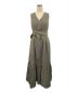 Her lip to（ハーリップトゥ）の古着「Linen Belted Maxi Dress」｜カーキ